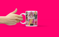 Barbie Iconic Moments 11oz Mug Set - 24 Vintage & Modern Designs