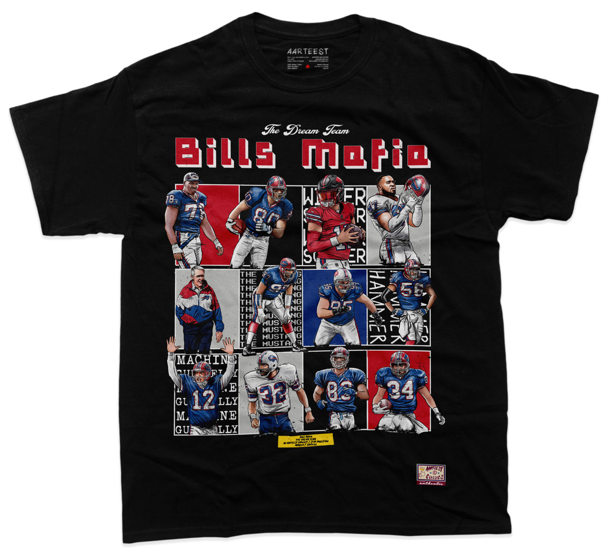 Buffalo Football Mafia Legends Dream Team Series T-Shirt