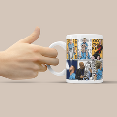 Man City Dream Team Legends 3D Doodle Art - 11oz Mug