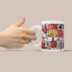 Arsenal Dream Team Legends 3D Doodle Art - 11oz Mug