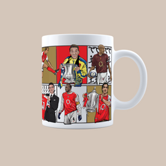 Arsenal Dream Team Legends 3D Doodle Art - 11oz Mug