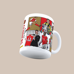 Arsenal Dream Team Legends 3D Doodle Art - 11oz Mug