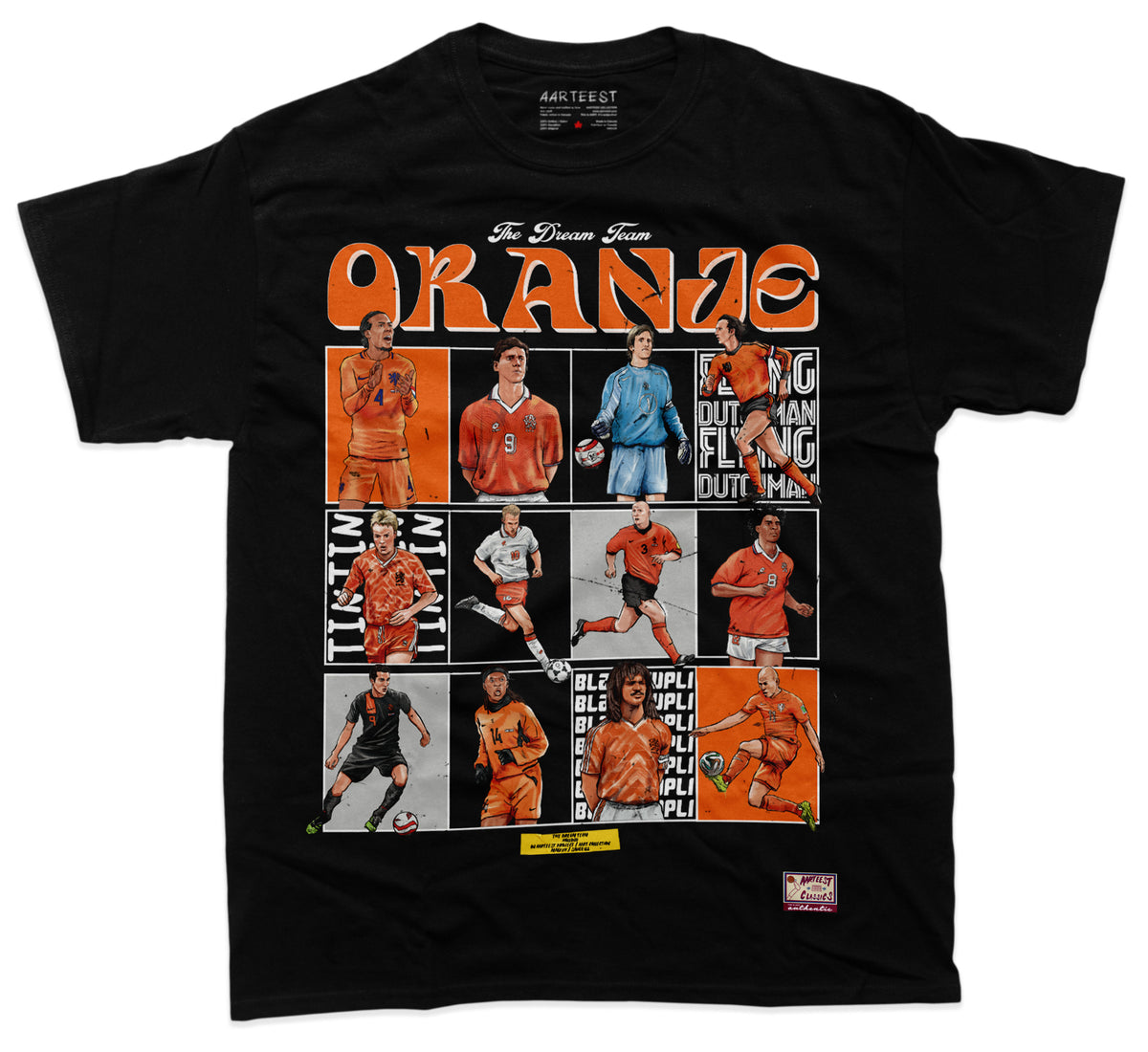 Holland Football Legends Soccer Dream Team Series T-Shirt
