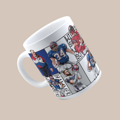 Buffalo Bills Dream Team NFL 3D Doodle Art - 11oz Ceramic Mug