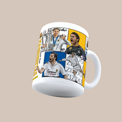 Real Madrid FC Dream Team Legends 3D Doodle Art - 11oz Mug