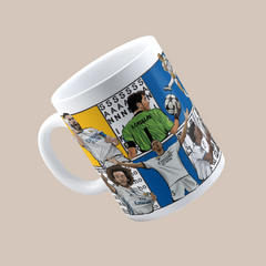 Real Madrid FC Dream Team Legends 3D Doodle Art - 11oz Mug