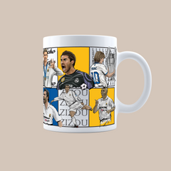 Real Madrid FC Dream Team Legends 3D Doodle Art - 11oz Mug