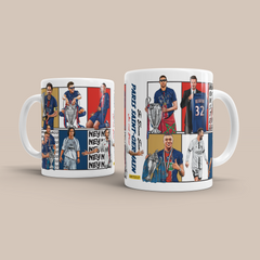 Paris Saint-Germain PSG Dream Team 3D Doodle Art - 11oz Ceramic Mug