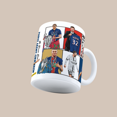 Paris Saint-Germain PSG Dream Team 3D Doodle Art - 11oz Ceramic Mug