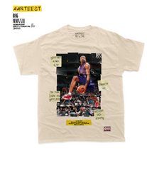 Vince Carter Iconic Dunk Sticky Note Art T-Shirt