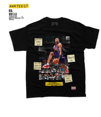 Vince Carter Iconic Dunk Sticky Note Art T-Shirt